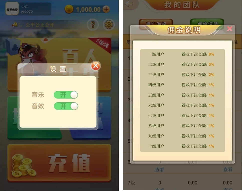 图片[2]-无授权竖版H5金币百人牛牛/支付已接 带分销-小狐狸资源网-