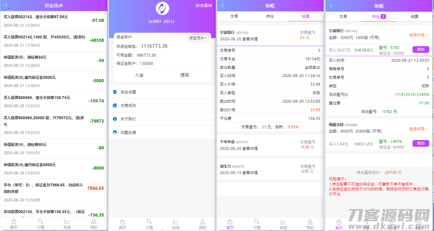 图片[2]-2021最新单手机版双融/金融系统 带静态推广官网-小狐狸资源网-
