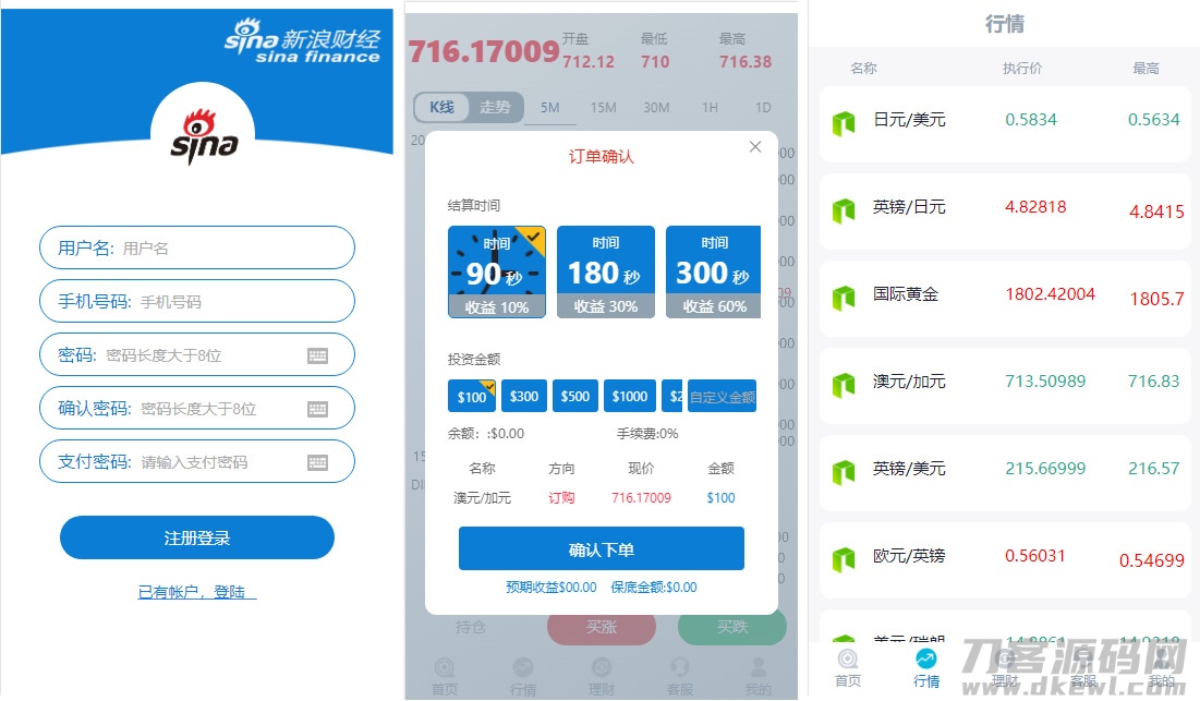 图片[3]-【完整版】K线全修复微盘带余额宝会员等级等_微盘源码-小狐狸资源网-