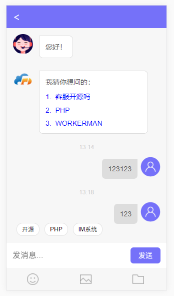 在线客服系统IM即时通讯聊天源码-小狐狸资源网-
