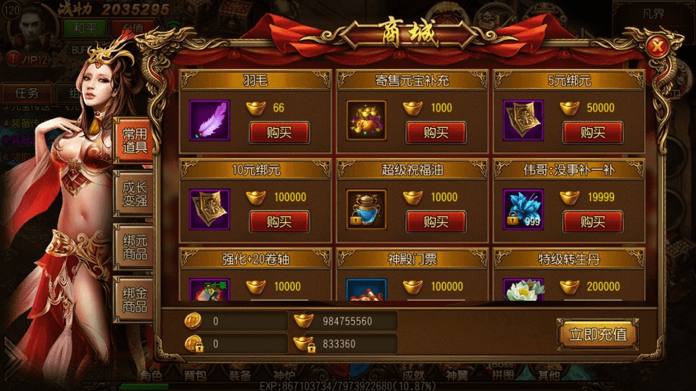 图片[10]-【白日门传奇】单职业屠龙传白日门传奇+视频教程+GM物品充值后台-小狐狸资源网-