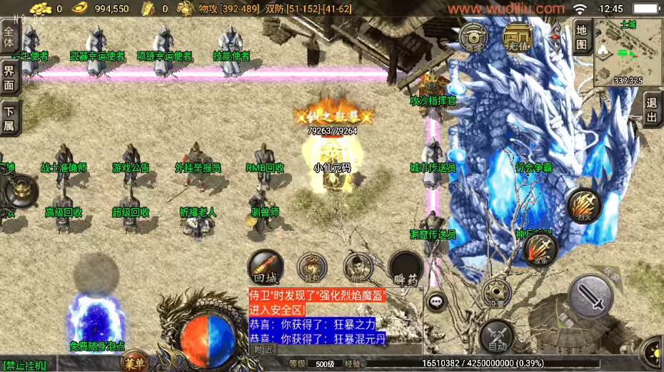 图片[2]-【战神引擎】独家制作-1.80龙腾盛世小极品[白猪3.1]版+视频教程+GM物品充值后台-小狐狸资源网-
