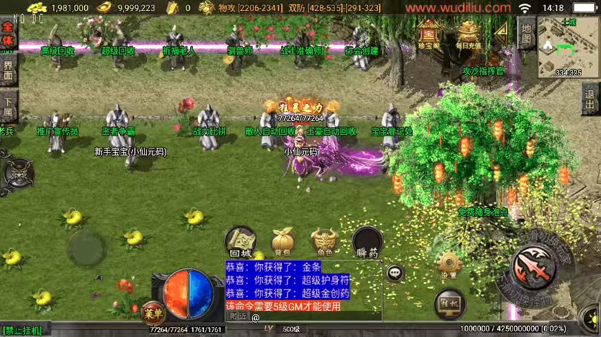 图片[5]-【战神引擎】独家制作-烈火复古紫魔二大陆[白猪3.1]版+视频教程+GM物品充值后台-小狐狸资源网-
