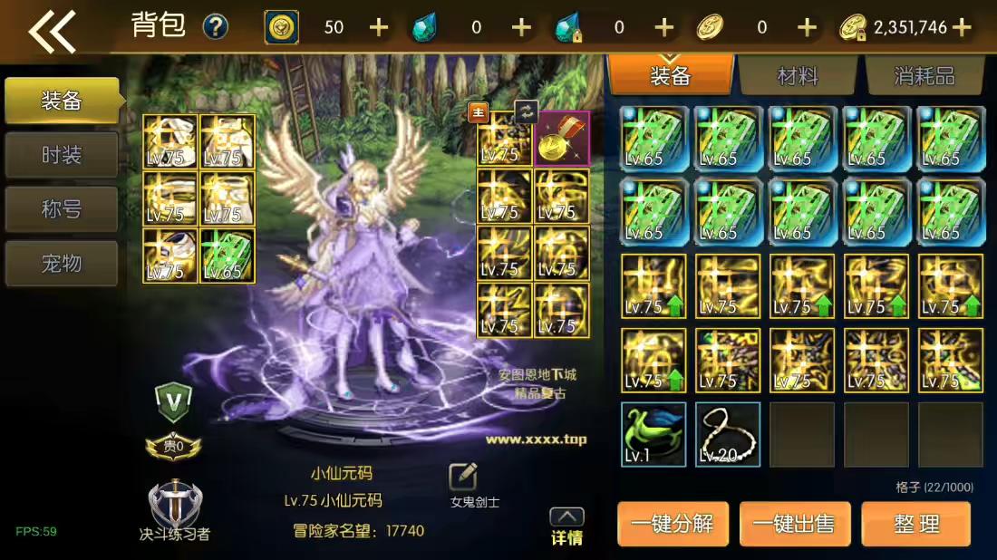 【安图恩阿拉德90帧】横版闯关手游版+VM单机一键端+Linux学习手工服务端+源码+语音视频教程-小狐狸资源网-